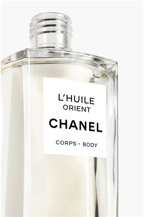 l'huile d'orient chanel|L'HUILE ORIENT Body .